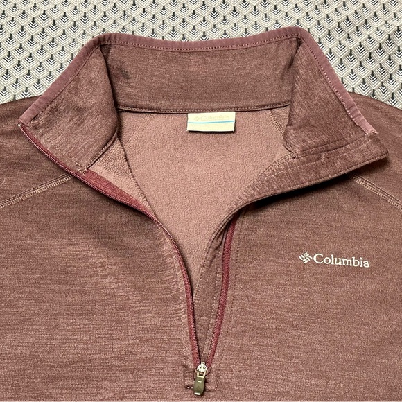 Columbia Women’s Sapphire Trail Half Zip Fleece Pullover Size S - Picture 3 of 10